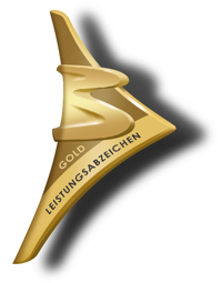 Leistungsabzeichen in Gold